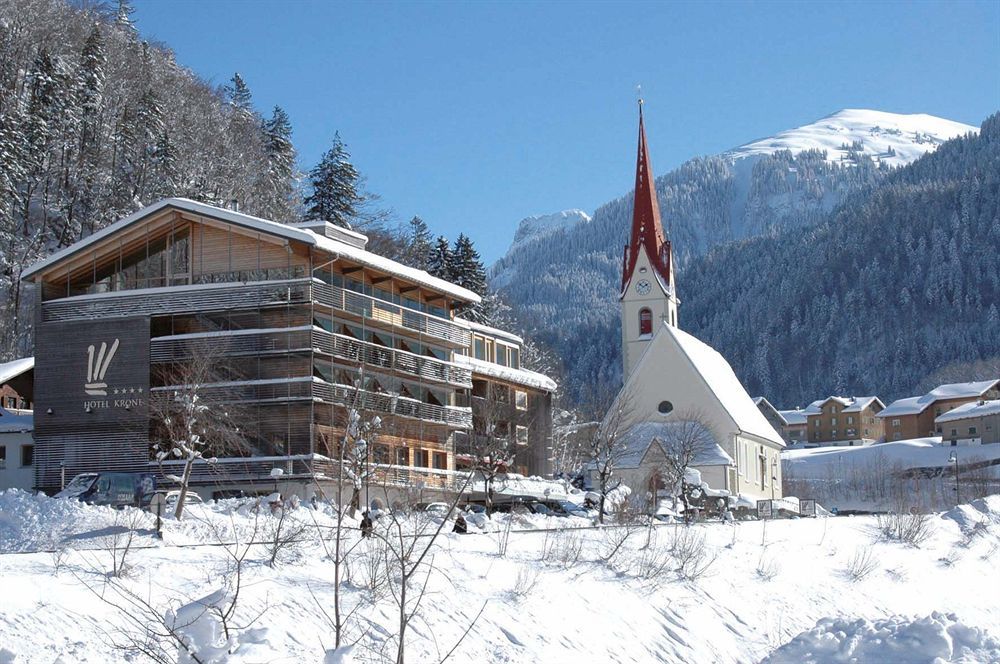 Hotel Krone In Au Au (Vorarlberg) Exterior photo